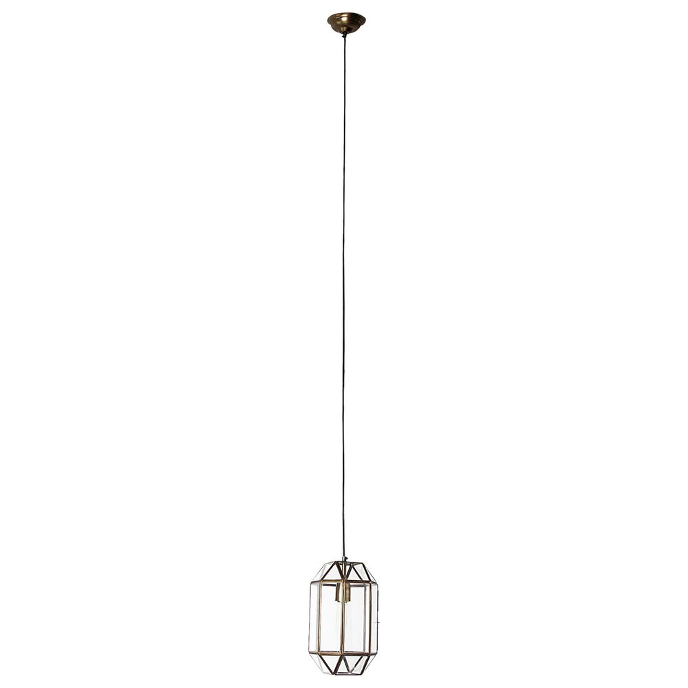 Mercana Perseus 1-Light Pendant in Antique Gold, , large