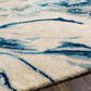 Surya Kavita 10" x 14" Navy, Denim, Gray and Light Beige Area Rug, , large