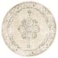 Oriental Weavers Andorra Medallion 7"10" Round Beige Area Rug, , large