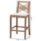 Baxton Studio Poltak Counter Stool in Grey Natural, , large
