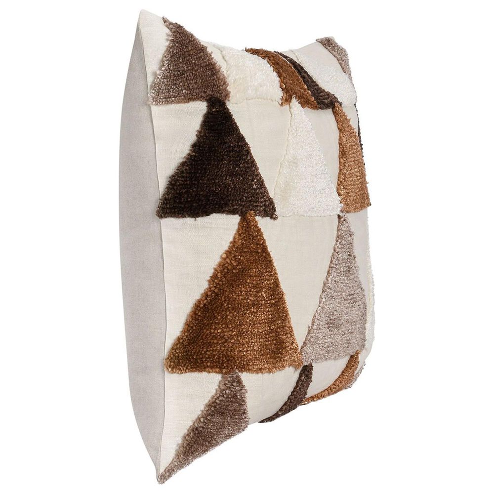 Classic Home Renewed Lanier 24&quot; x 24&quot; Throw Pillow in Orange Spice and Multicolor, , large