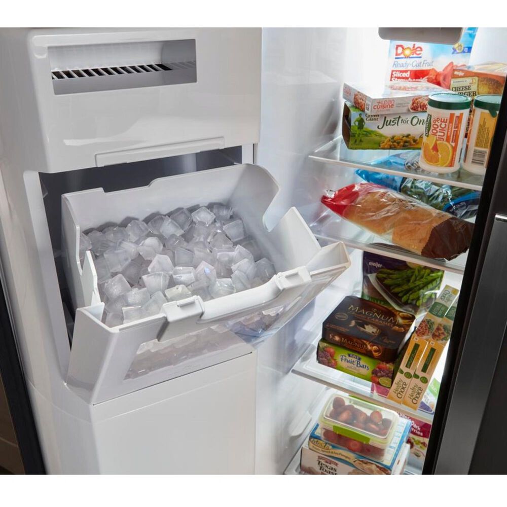 Whirlpool 21 Cu. Ft. 36&quot; Wide Counter Depth Side-by-Side Refrigerator in White, , large