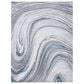 Safavieh Craft CFT845M 8" x 10" Blue and Grey Area Rug, , large