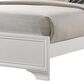 Crown Mark Lyssa Full Upholstered Panel Bed with LED Lights in Frost, , large