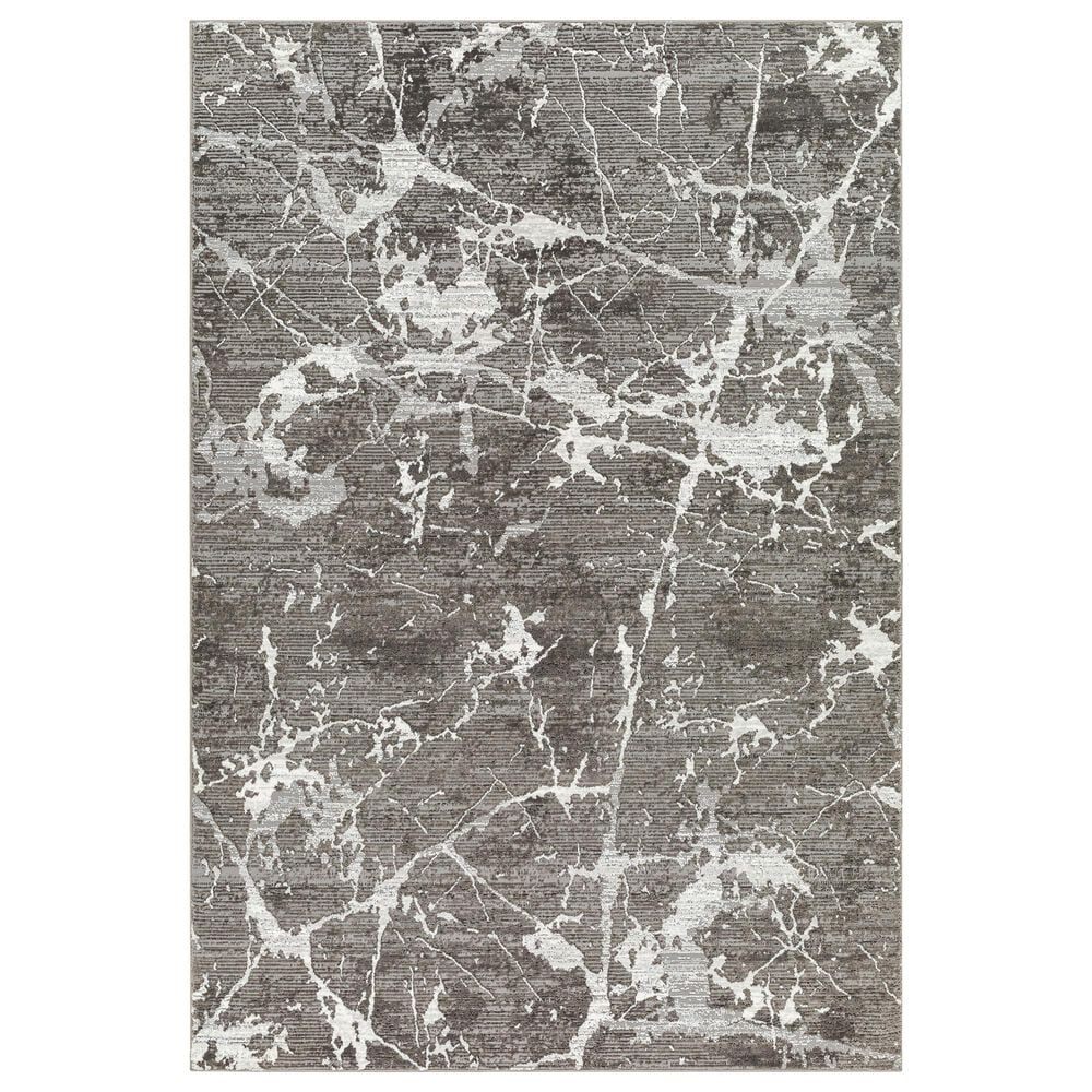 Surya Alder 8"11" x 12" Gray, Tan, Charcoal, Ivory, Cream and Taupe Area Rug, , large