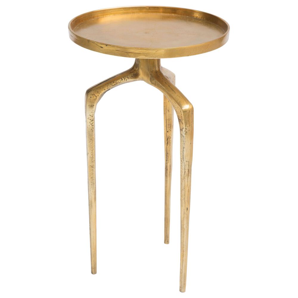 Zuo Modern Como Accent Table in Antique Gold/Gold &#40;Set of 2&#41;, , large