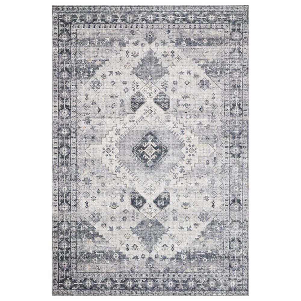 Loloi II Skye SKY-02 5" x 7"6" Silver and Grey Area Rug, , large
