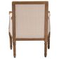Baxton Studio Chavanon Accent Chair in Light Beige, , large