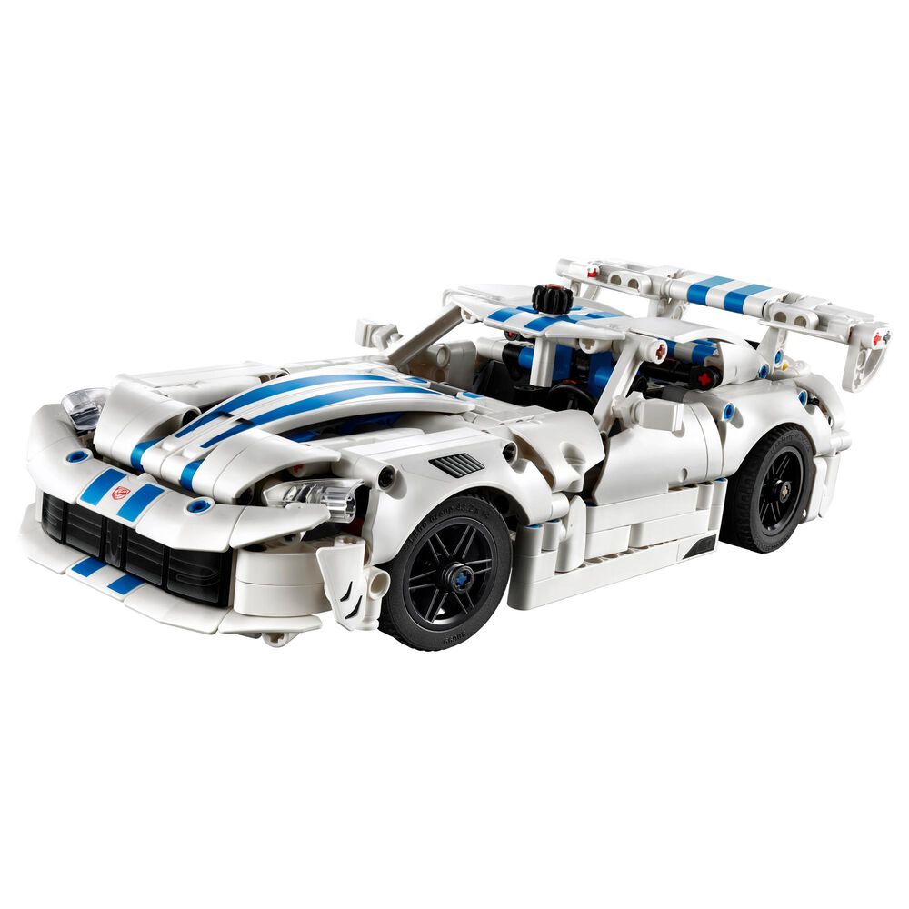 LEGO Technic Dodge Viper GTS-R Sports Car Building Set, , large