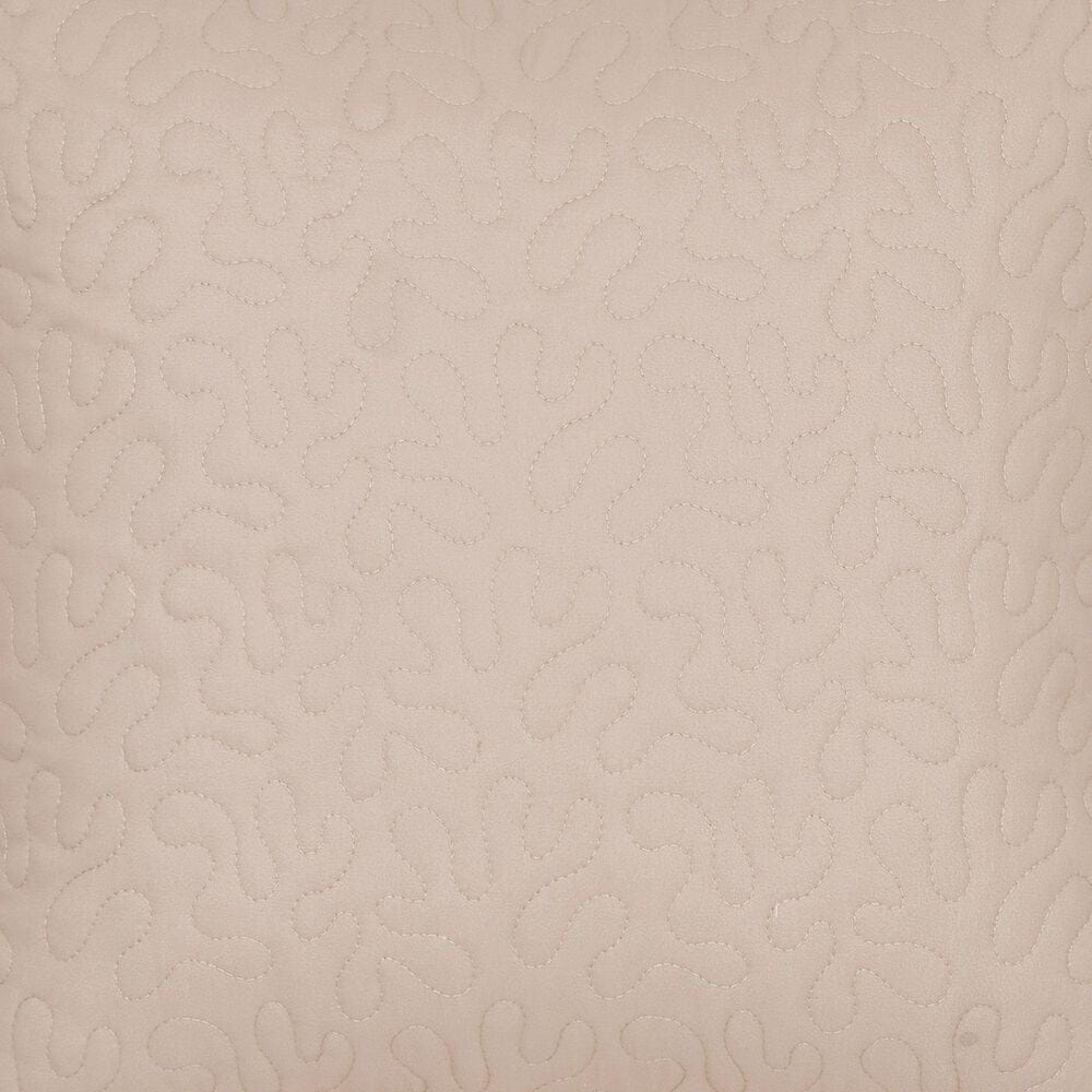 J. Queen New York Rosewood 16&quot; Square Quilted Throw Pillow in Rose, , large