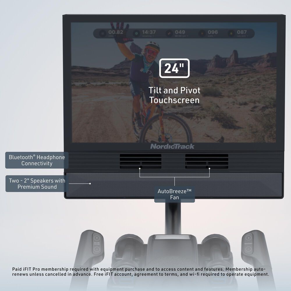 NordicTrack X24 Bike, , large