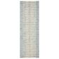 Chris Loves Julia x Loloi Chris 2" x 5" Ivory and Denim Area Rug, , large