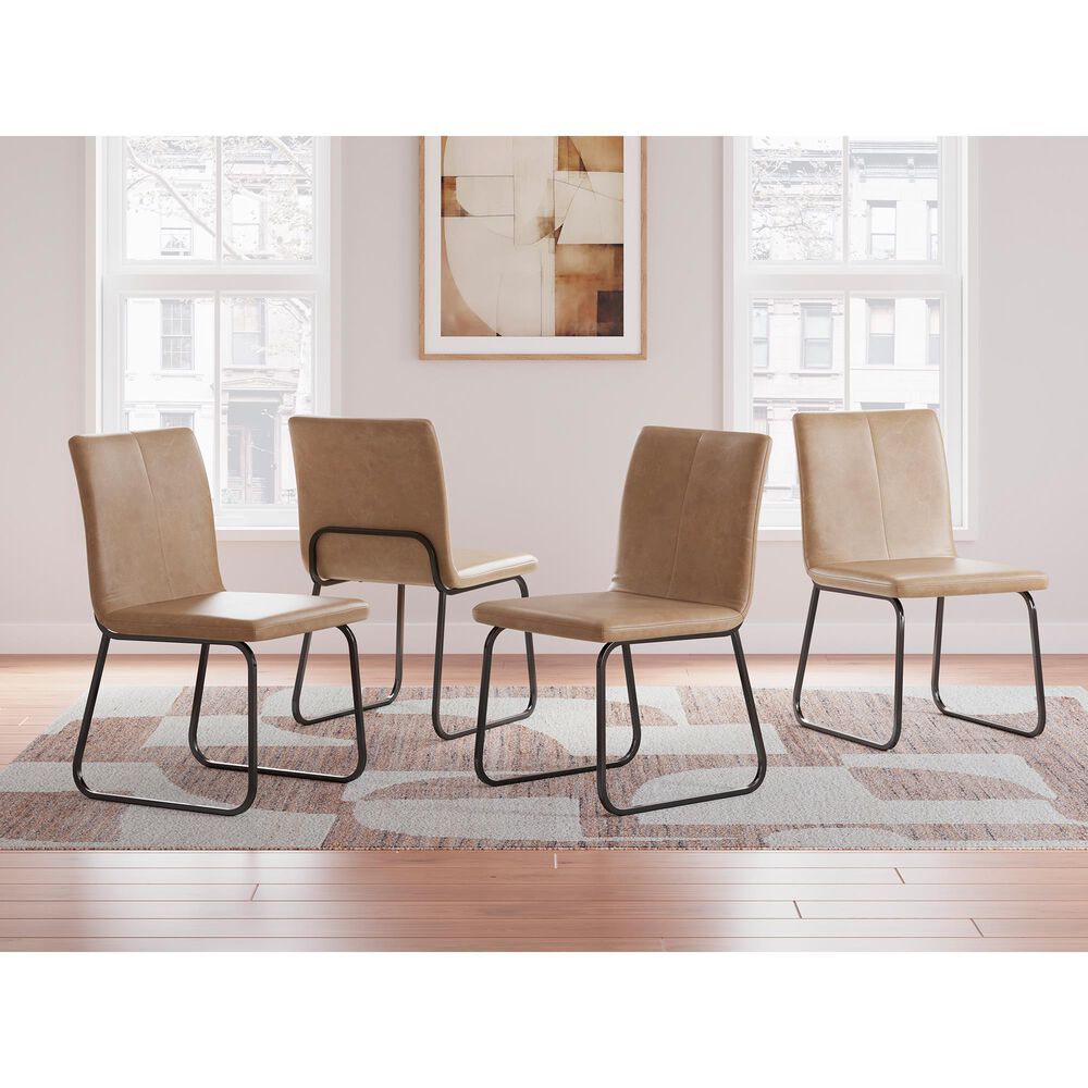 Ashley Pharwynn 5-Piece Dining Set in Brown and Black, , large