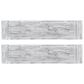 HOMLUX Carlisle Outdoor Bench in Light Gray and Black (Set of 2), , large