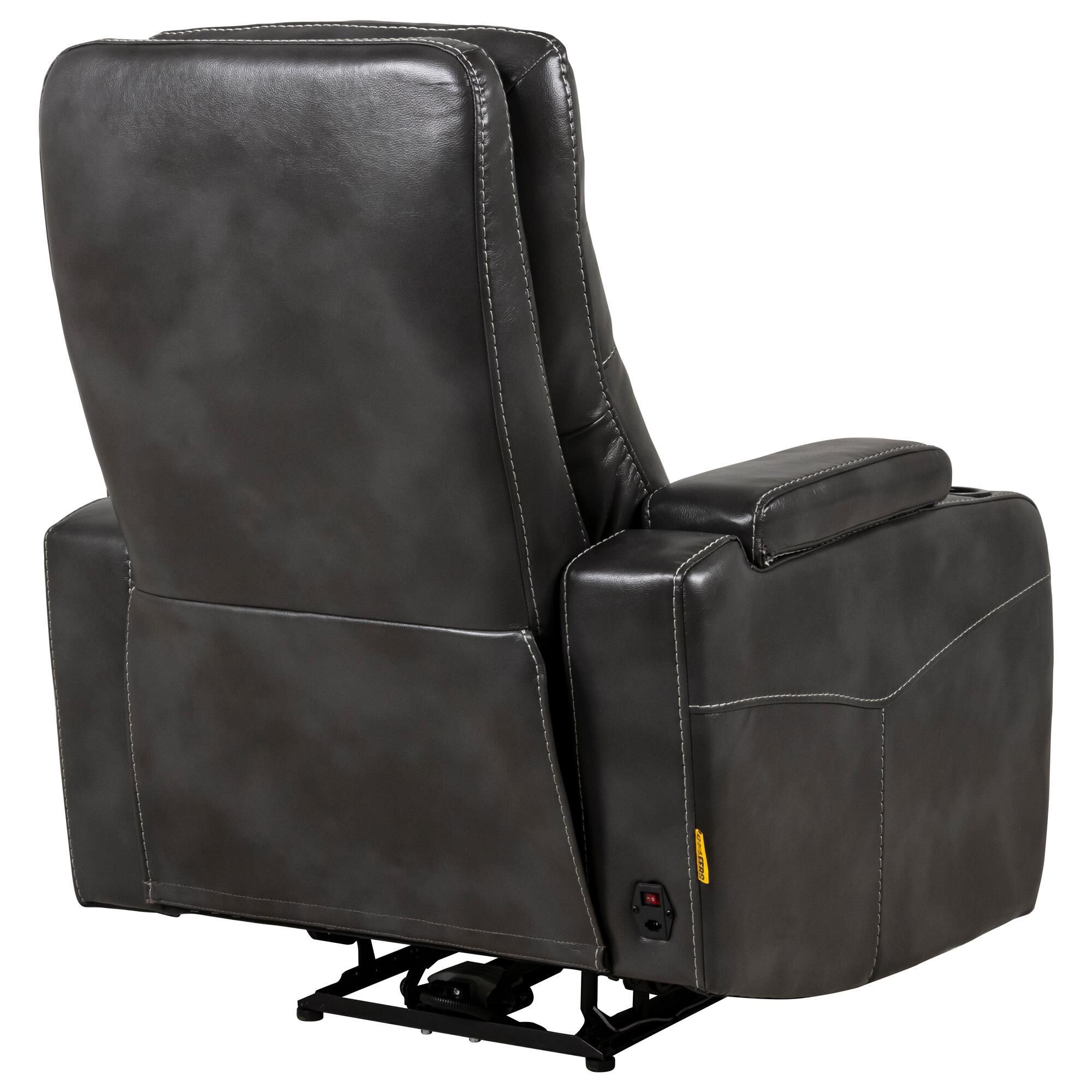 Donovan leather power home theater recliner with power headrest store