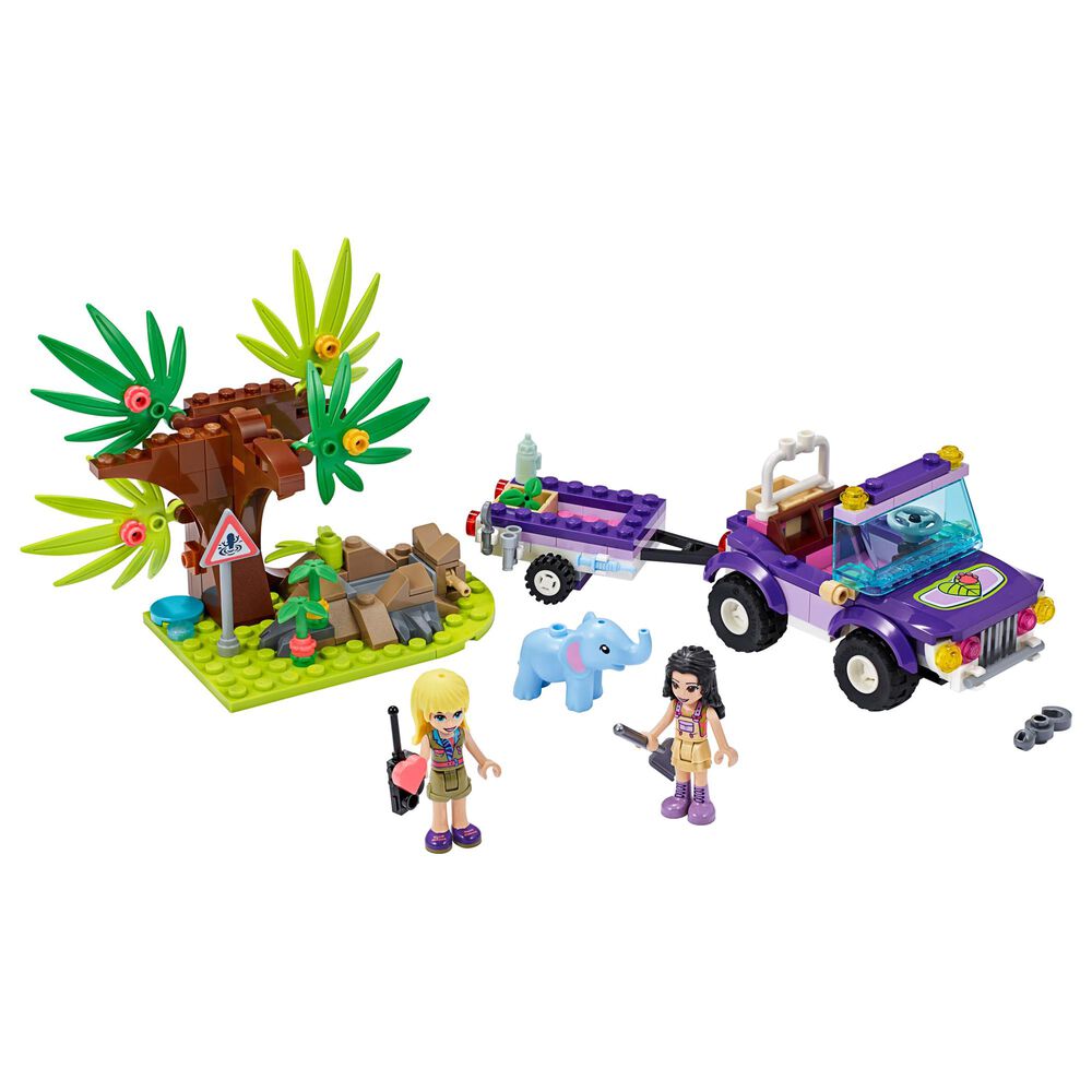 LEGO Friends Baby Elephant Jungle Rescue Building Set, , large