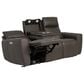 Aurora Furnishings Power Headrest Reclining Sofa in Dallas Espresso, , large