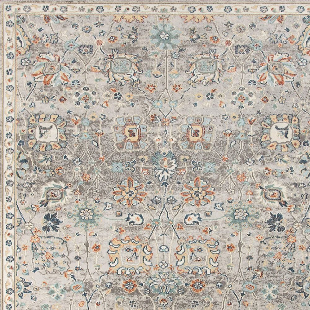 Amer Rugs Bohemian 7&#39;9&quot; x 9&#39;9&quot; Gray Area Performance Rug, , large