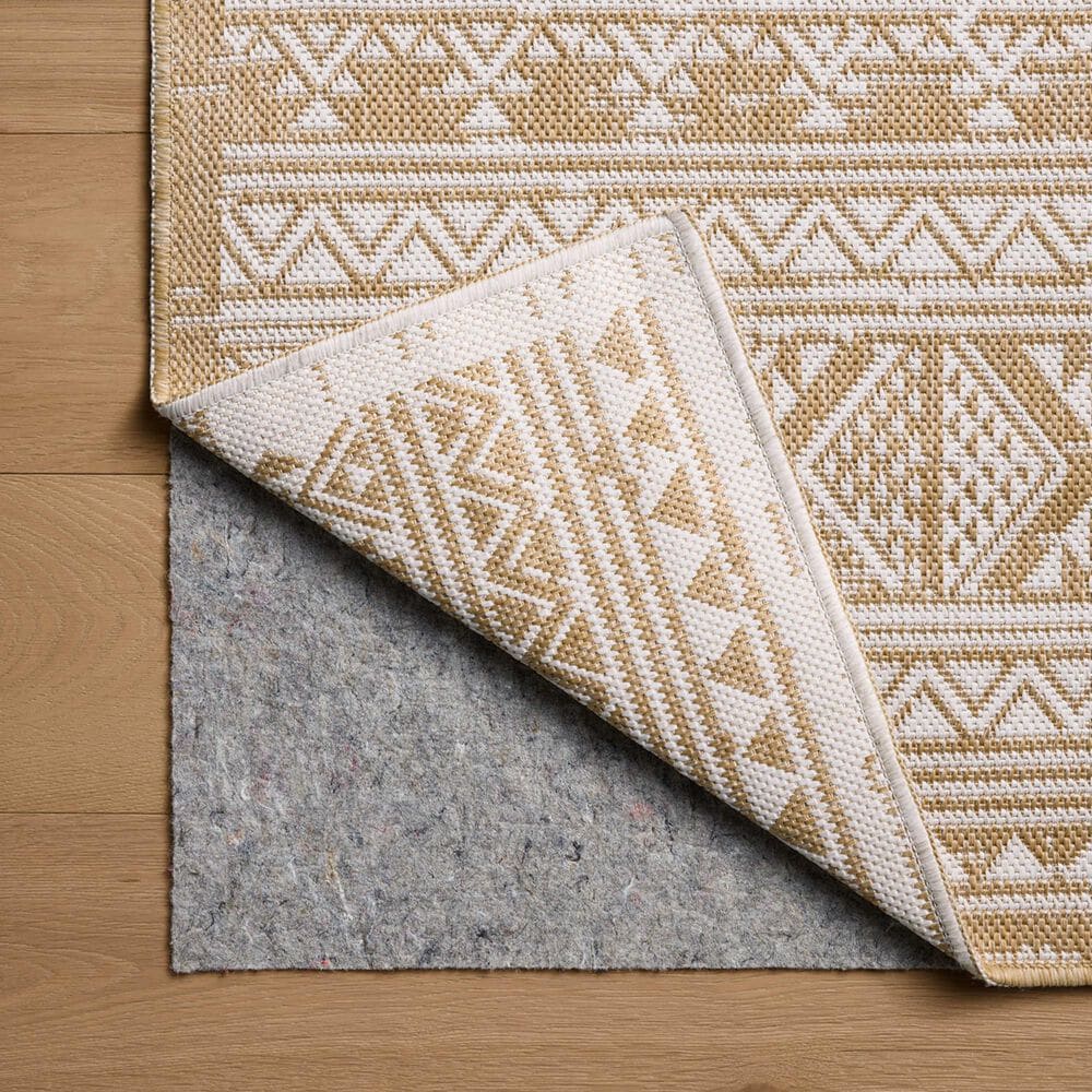 Loloi Easton Ivory and Wheat 7&#39;10&quot; x 10&#39; Indoor/Outdoor Area Rug, , large