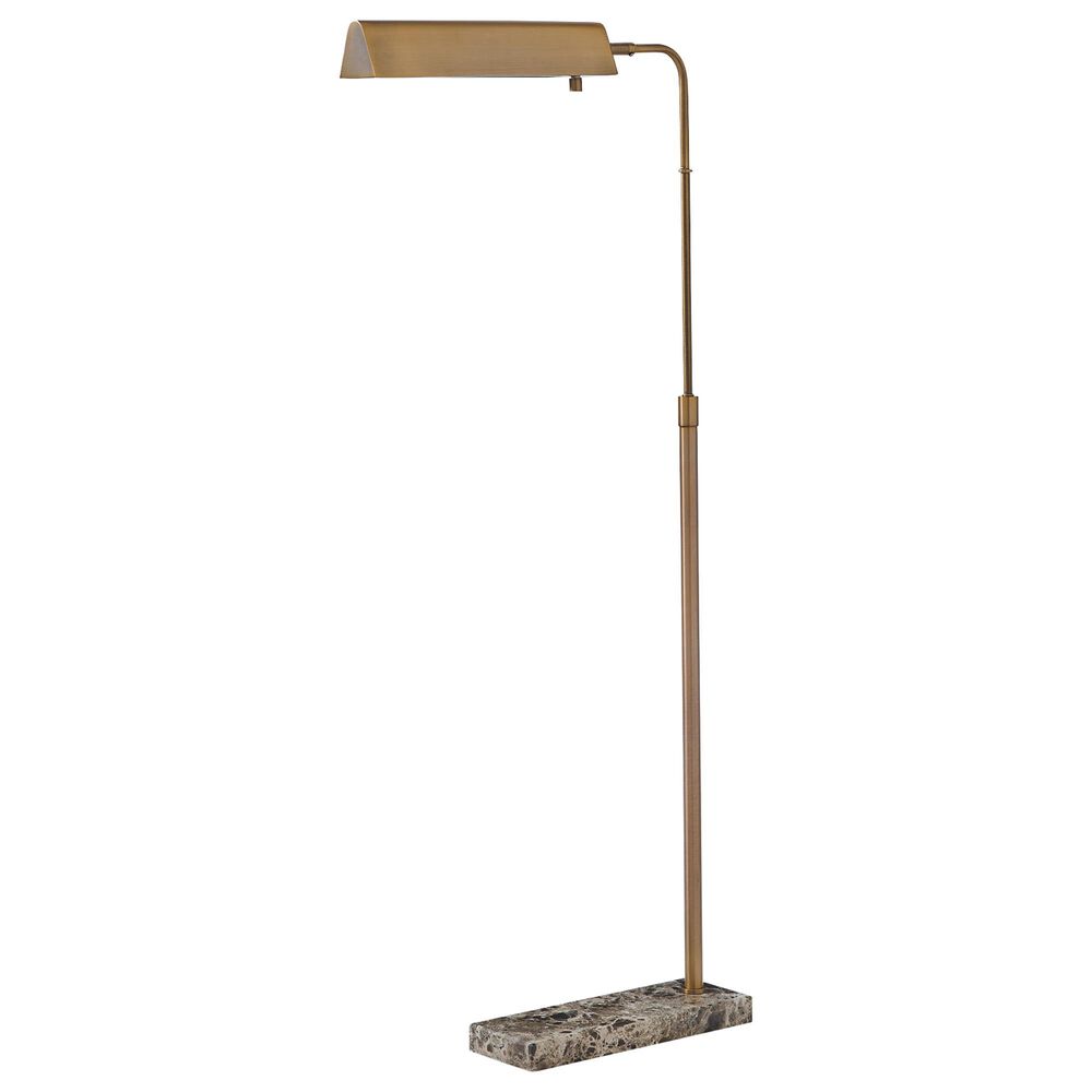 Ashley Yafe Metal Floor Lamp in Burnished Copper Bronze and Brown, , large
