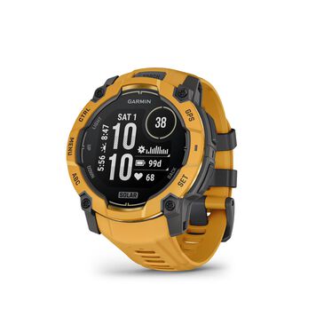 Garmin Instinct 3   50 mm, Solar Sunburst with Sunburst/Gray Band, , large