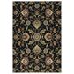 Oriental Weavers Kashan 9946K 6"7" x 9"6" Black Area Rug, , large