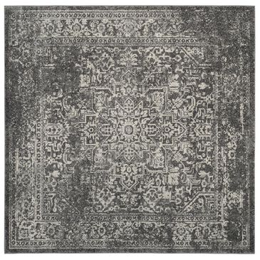 Safavieh Evoke EVK256D-5SQ 5"1" Square Grey/Ivory Area Rug, , large
