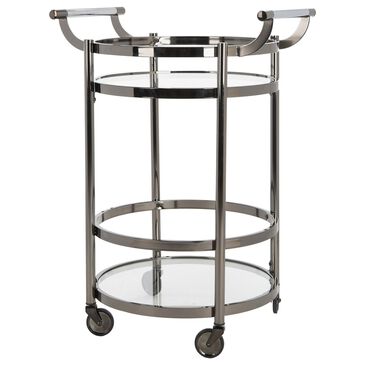 Safavieh Sienna Bar Cart in Gunmetal, , large