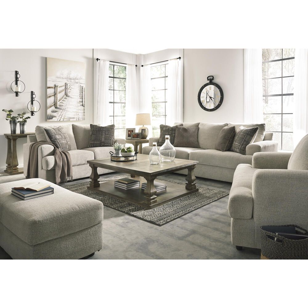 Ashley Soletren Oversized Accent Ottoman in Stone, , large