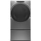 Whirlpool 7.4 Cu. Ft. Heat Pump Electric Dryer with Steam in Chrome Shadow, , large