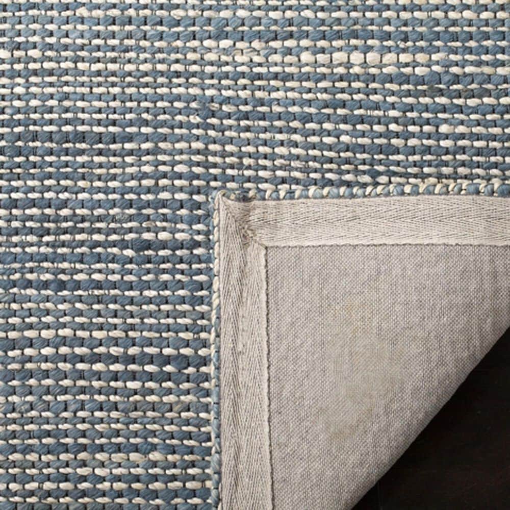 Safavieh Marbella 2&#39;3&quot; x 8&#39; Blue and Ivory Runner, , large