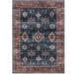 Central Oriental Rugease Raquel 5" x 7" Aerugo and Rust Area Rug, , large
