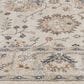 Central Oriental Minerva Roan 7"10" x 9"10" Alabaster and Storm Area Rug, , large