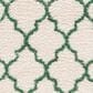 Safavieh Venus Shag 8" x 10" Ivory and Green Area Rug, , large