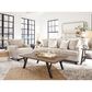 Signature Design by Ashley Claredon Loveseat in Linen, , large