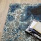 Oriental Weavers Venice Modena 2"3" x 7"6" Blue and Beige Runner, , large