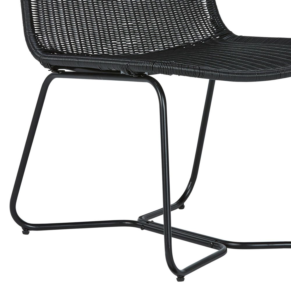 Ashley Daviston Accent Chair in Black, , large