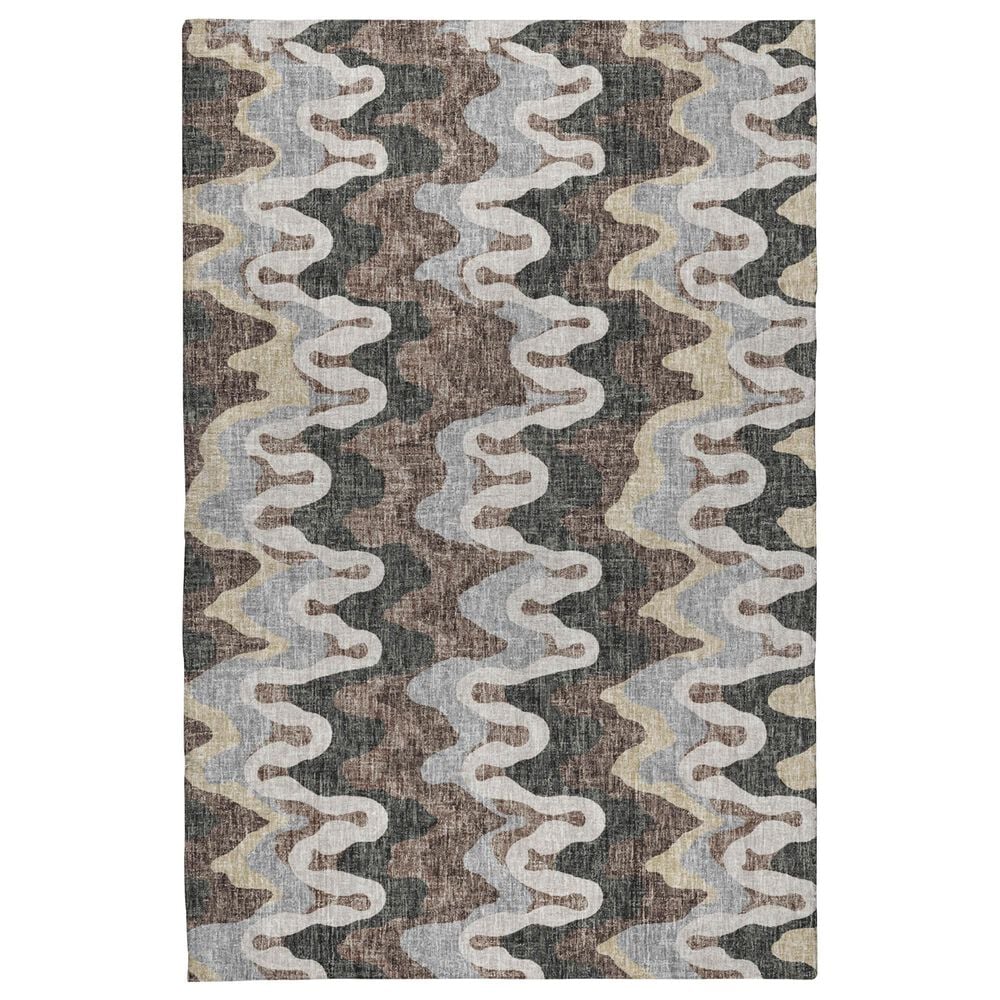 Dalyn Rug Company Lorenzo LN6 Charcoal 8" x 10" Area Rug, , large