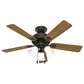 Hunter Swanson 44" Ceiling Fan with LED Lights in New Bronze, , large