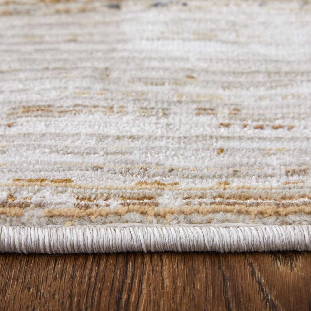 Feizy Deja 9&#39; x 12&#39;8&quot; Dark Taupe Area Rug, , large