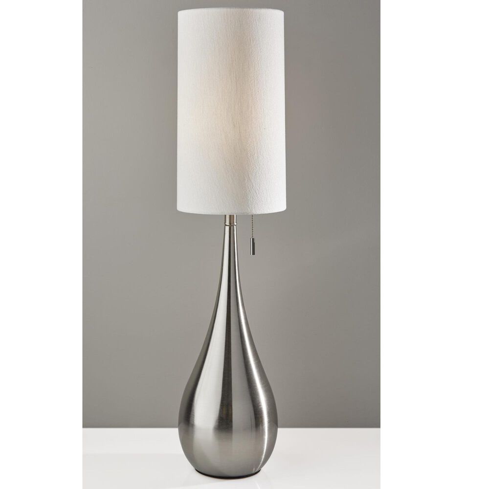 37B Christina Table Lamp in Brushed Steel, , large