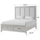 New Heritage Fiona Queen Storage Bed in Mist Gray, , large