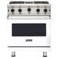 Viking Range 30" Open Burner Gas Range in White, , large