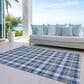 Dalyn Rug Company Wonderland WN25 3" x 5" Navy Indoor/Outdoor Area Rug, , large