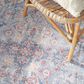 57 Grand by Nicole Curtis Series 1 4" x 6" Blue, Ivory and Red Area Rug, , large