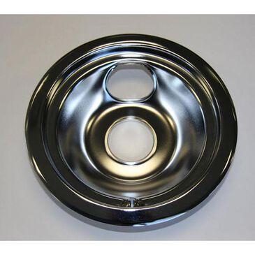 GE Parts & Filters 6" Burner Drip Bowl, Chrome, , large