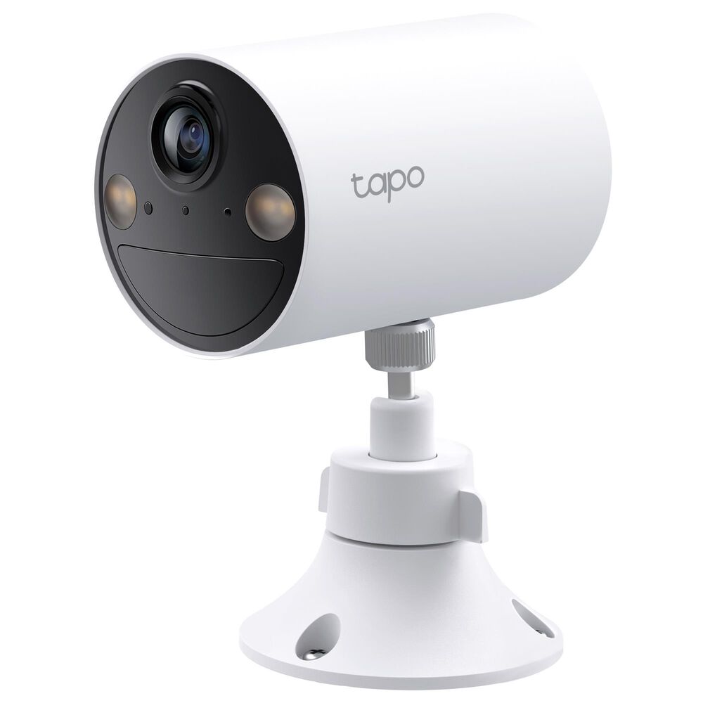 TP-Link Battery Powered Indoor/Outdoor Security Camera in White, , large