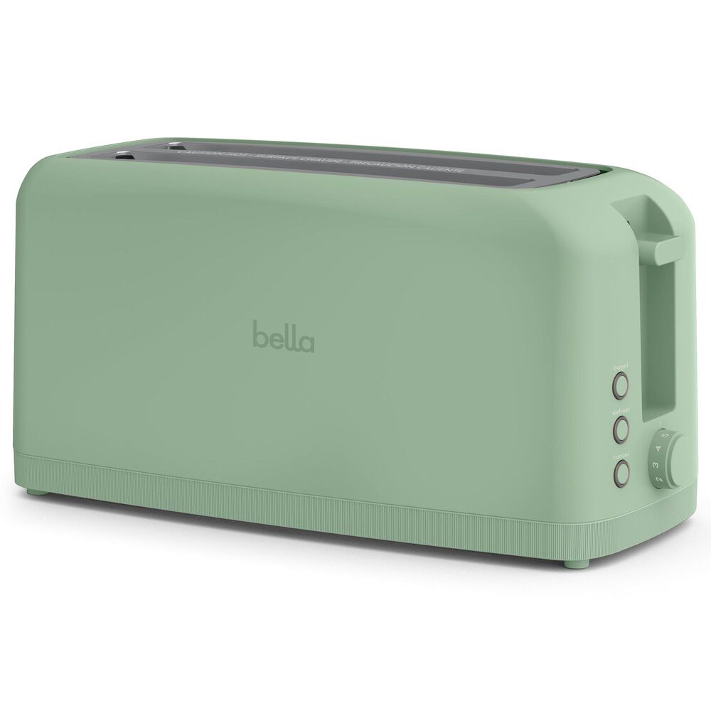 Bella 4-Slice Slim Toaster in Seaglass, , large