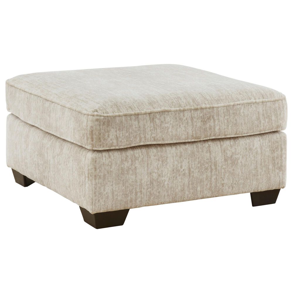 Ashley Lonoke Oversized Ottoman in Parchment, , large