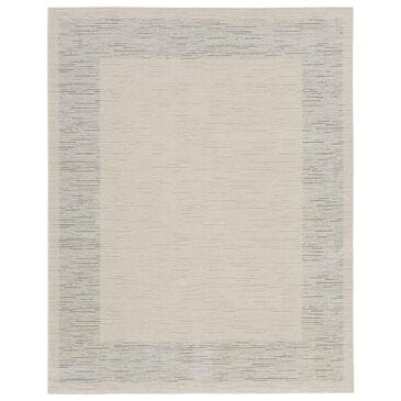 Nourison Andes AND05 6" x 9" Ivory and Grey Area Rug, , large
